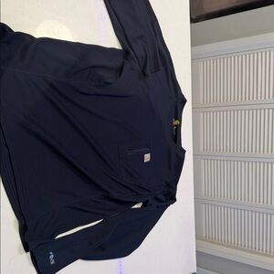 Carhartt Dark Blue Long Sleeve Shirt